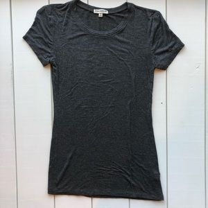 Zenana Outfitters Gray Knit T-shirt